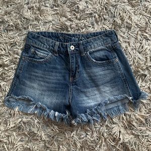 High Waisted Jean Shorts